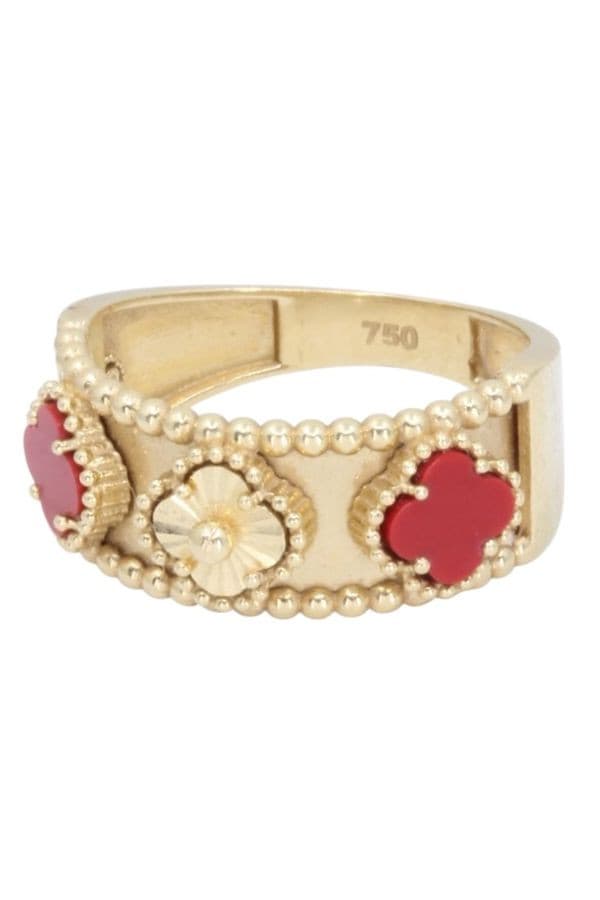 BAGUE 3 TRÈFLES — vue 6