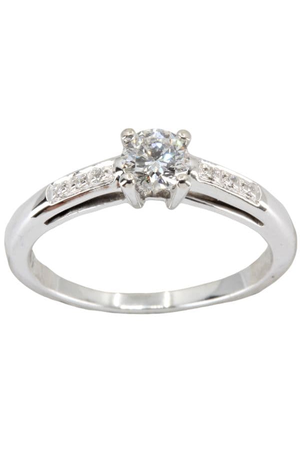 SOLITAIRE "TU ES LE SEL DE MA VIE" MAUBOUSSIN