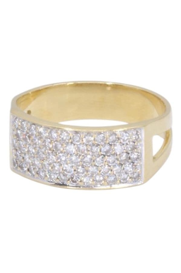 BAGUE PAVAGE DIAMANTS — vue 6