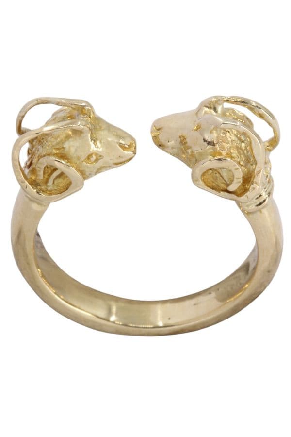 BAGUE BELIERS MODERNE
