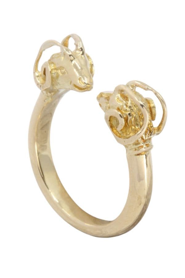 BAGUE BELIERS MODERNE — vue 4
