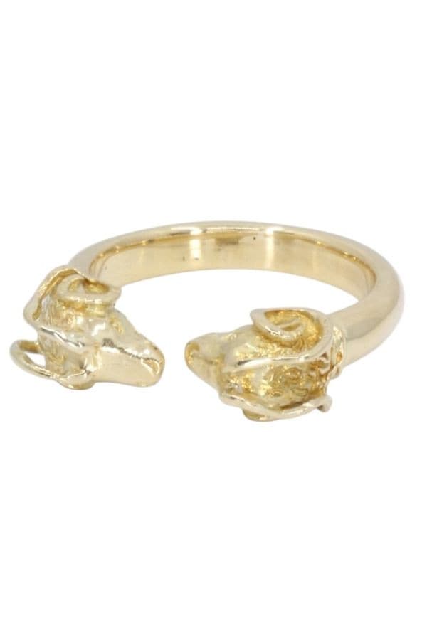 BAGUE BELIERS MODERNE — vue 6