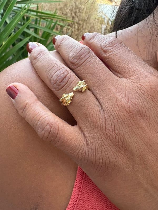 BAGUE BELIERS MODERNE — vue 2