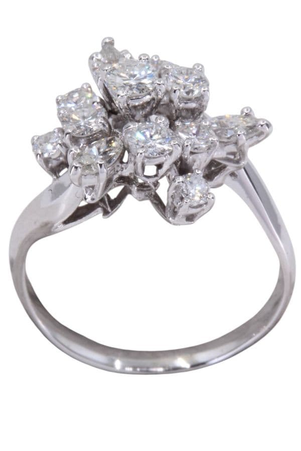 BAGUE ANCIENNE DIAMANTS