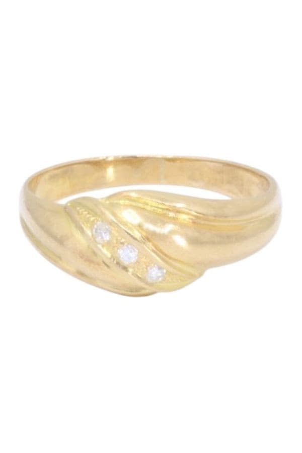 BAGUE ENTRELACÉE DIAMANTS — vue 6