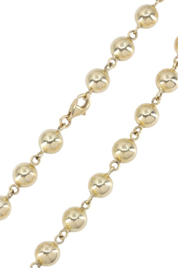 COLLIER BOULES MODERNE — vue 3