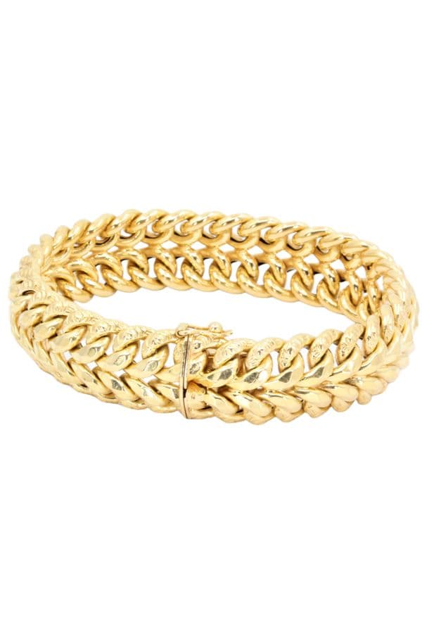 BRACELET MODERNE MAILLE RUSSE — vue 1
