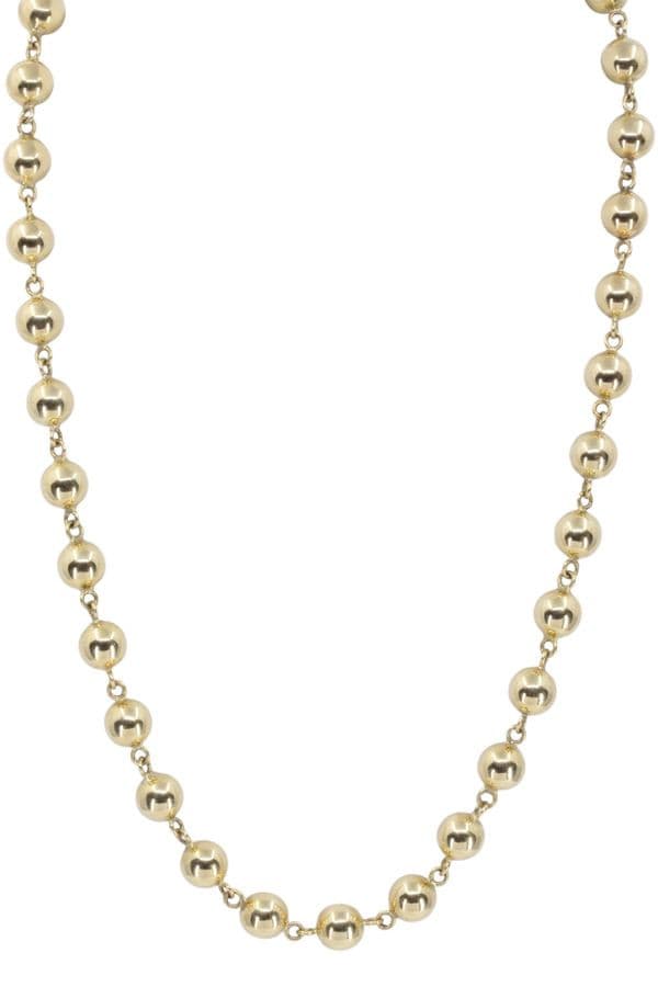 COLLIER BOULES MODERNE — vue 1