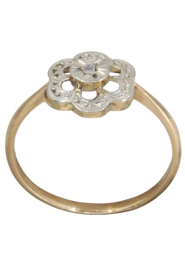 BAGUE ART-NOUVEAU — vue 1