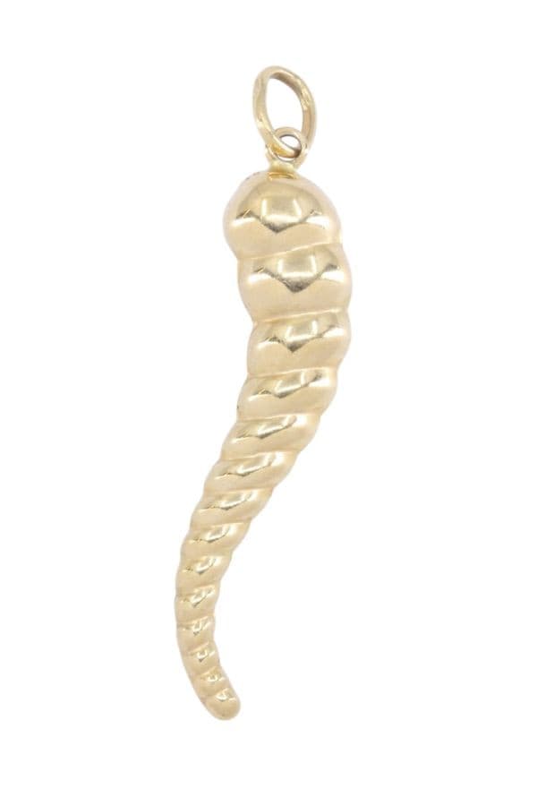 PENDENTIF CORNE D'ABONDANCE — vue 3