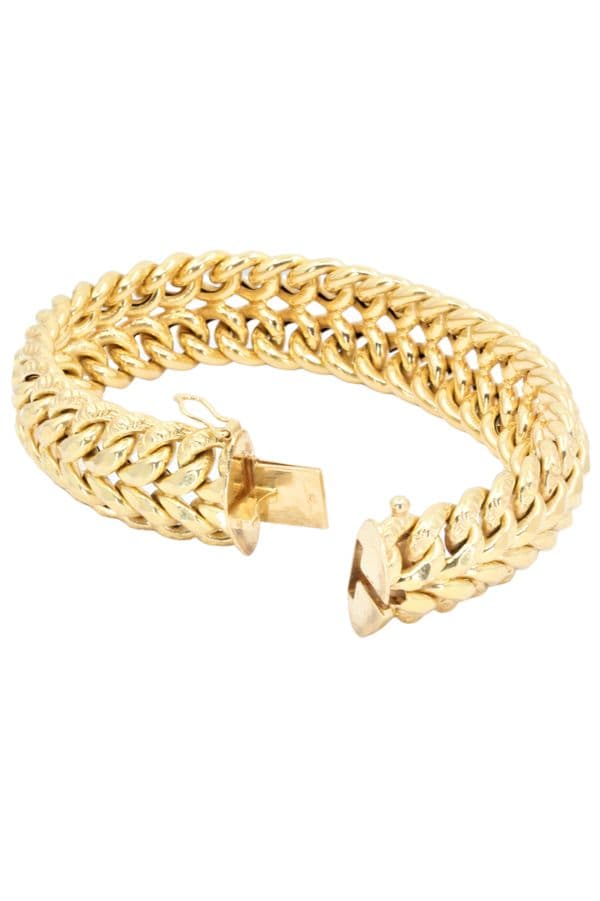 BRACELET MODERNE MAILLE RUSSE — vue 3