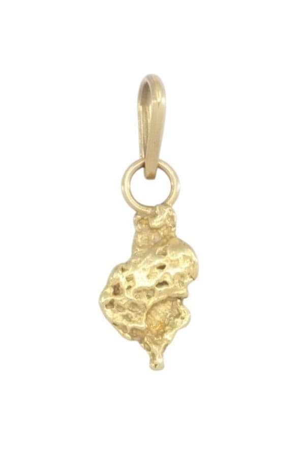 PENDENTIF PÉPITE NATURELLE — vue 1