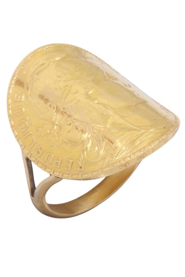 BAGUE PIÈCE 20 FRANCS — vue 3