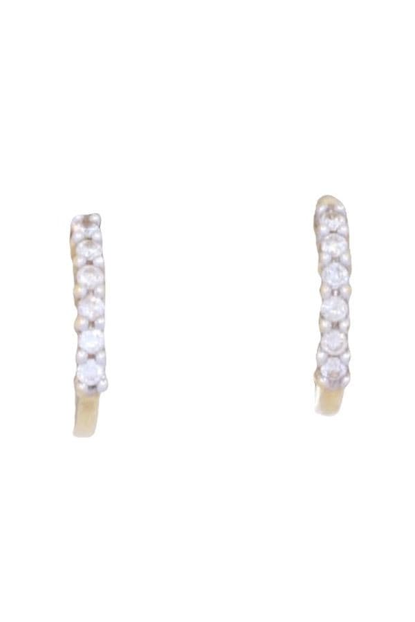 DEMI-CRÉOLES DIAMANTS — vue 1