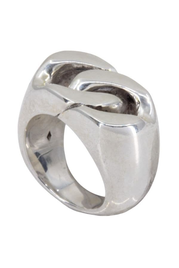 BAGUE HERMES VINTAGE GOURMETTE — vue 4