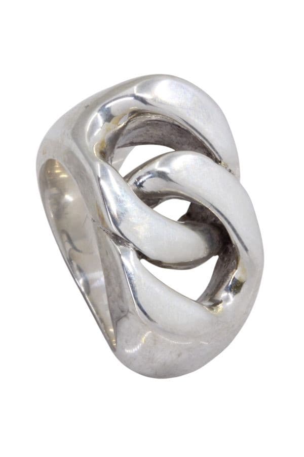 BAGUE HERMES VINTAGE GOURMETTE — vue 5