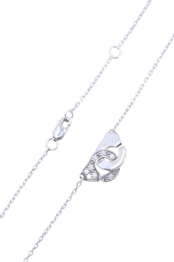 COLLIER DINH VAN R8 SEMI PAVE — vue 3