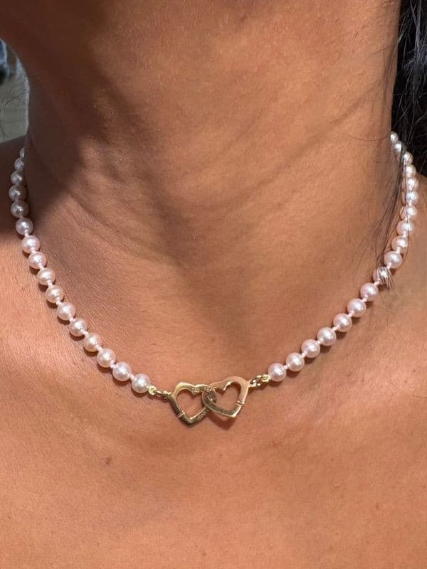 COLLIER  DINH VAN DOUBLE COEUR — vue 2