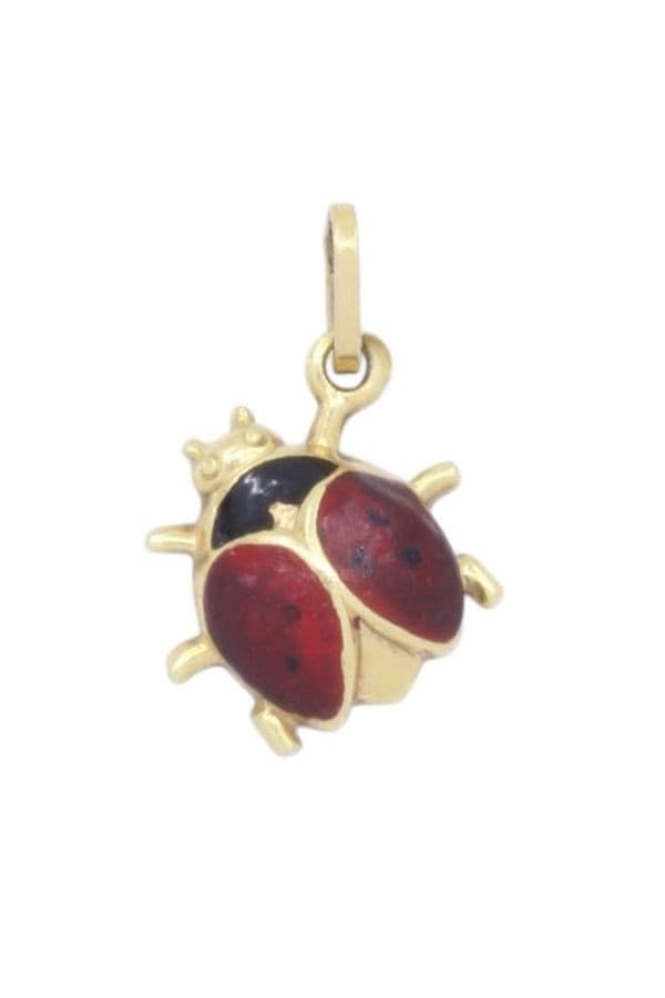 PENDENTIF COCCINELLE — vue 1