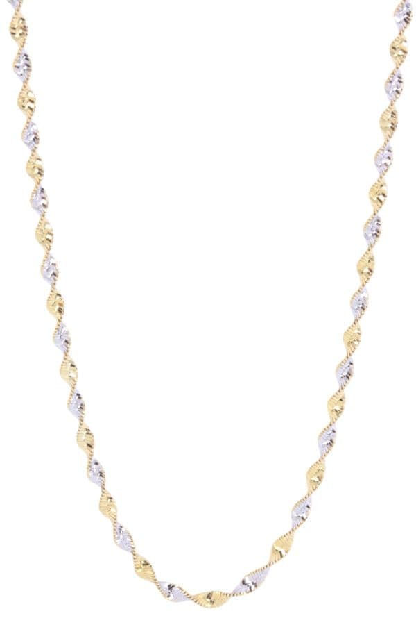 COLLIER TORSADÉ 2 ORS — vue 1