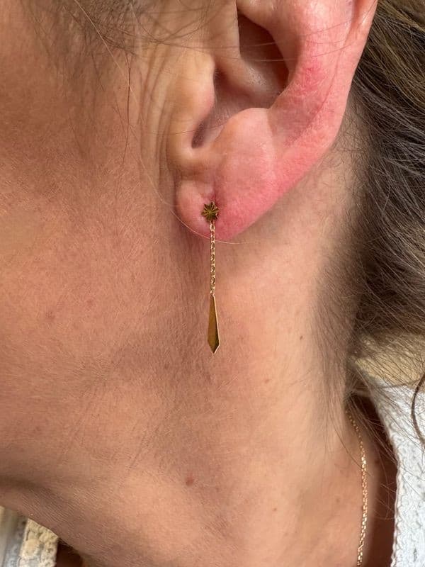 BOUCLES D'OREILLES PENDANTES — vue 2
