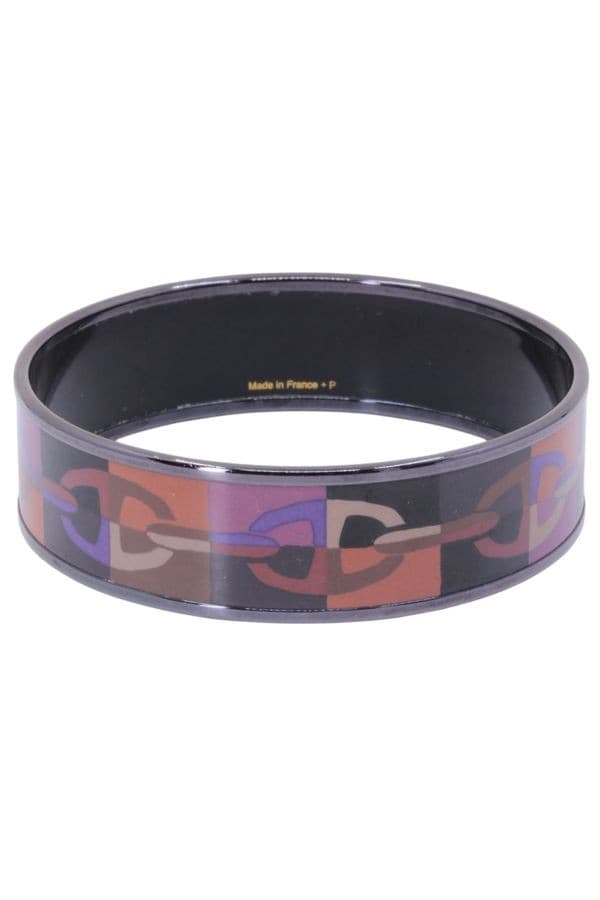 BRACELET HERMES CHAINE D'ANCRE EMAIL — vue 3