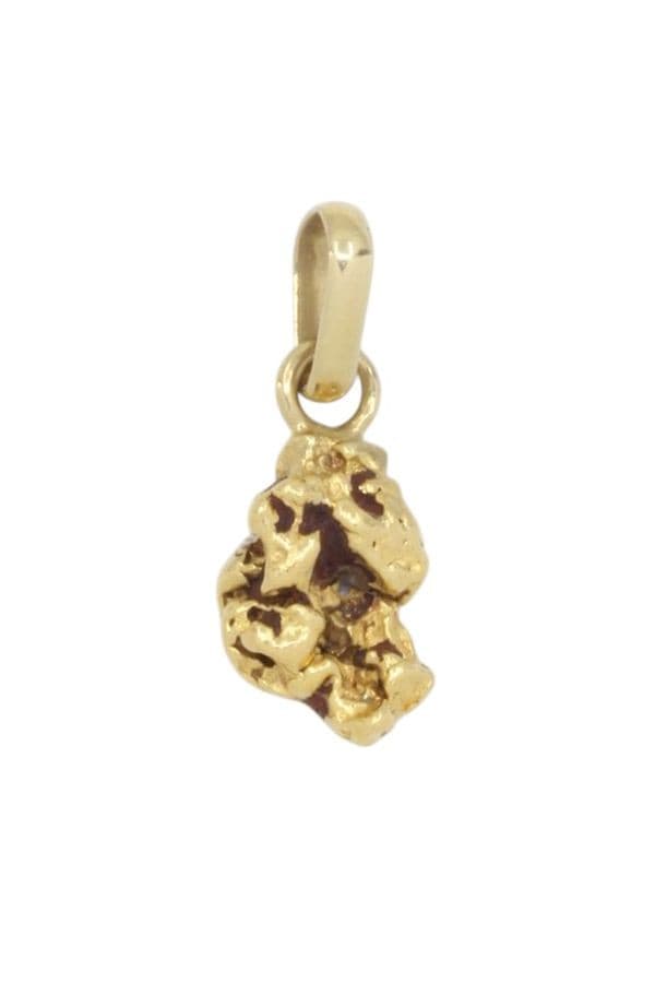 PENDENTIF PÉPITE NATURELLE — vue 1