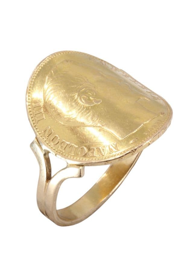 BAGUE PIÈCE 20 FRANCS — vue 3