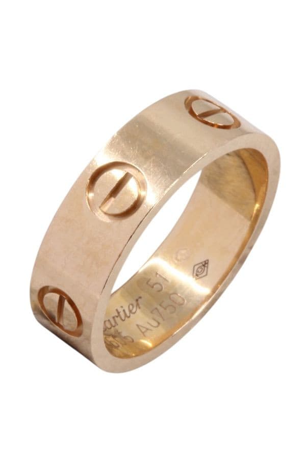 BAGUE CARTIER LOVE CLASSIQUE — vue 3