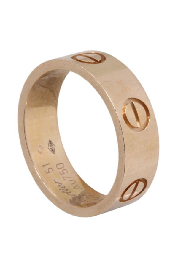 BAGUE CARTIER LOVE CLASSIQUE — vue 4