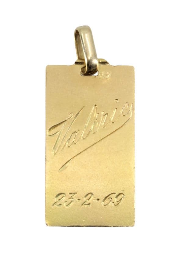MÉDAILLE VIERGE — vue 3