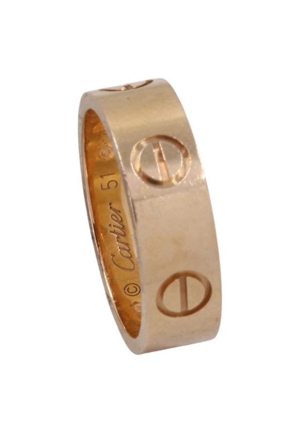 BAGUE CARTIER LOVE CLASSIQUE — vue 5