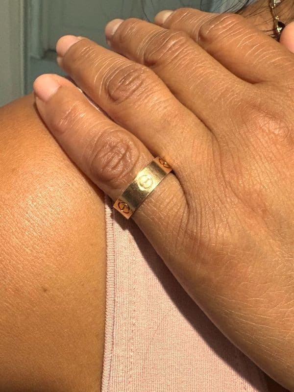 BAGUE CARTIER LOVE CLASSIQUE — vue 2