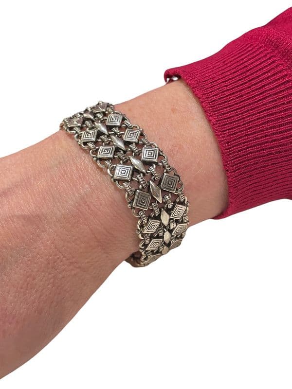 BRACELET ARGENT RÉVERSIBLE — vue 2
