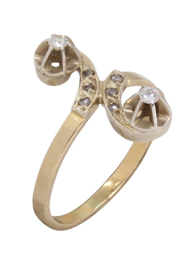BAGUE TOI ET MOI DIAMANTS — vue 3