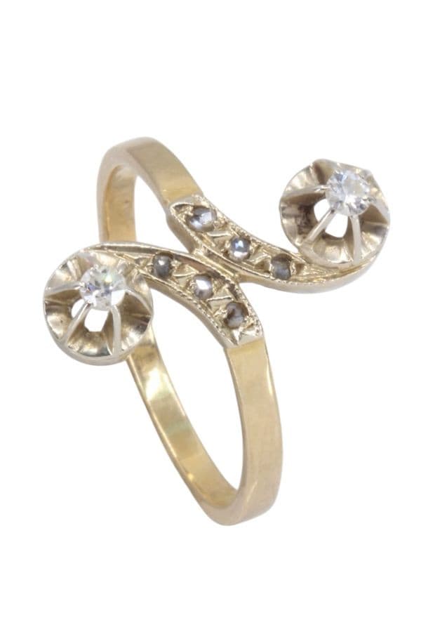 BAGUE TOI ET MOI DIAMANTS — vue 5