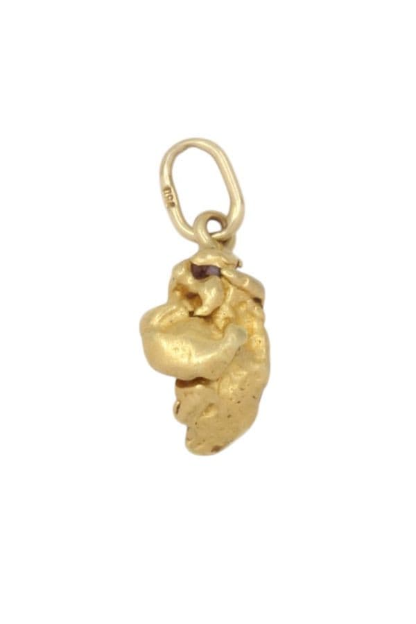 PENDENTIF PÉPITE NATURELLE — vue 3