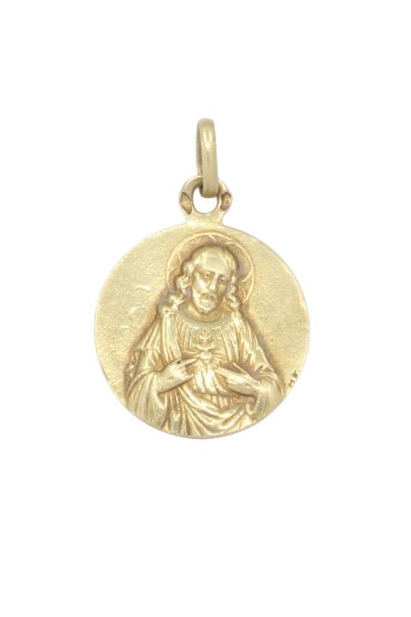 MEDAILLE SCAPULAIRE ANCIENNE — vue 1