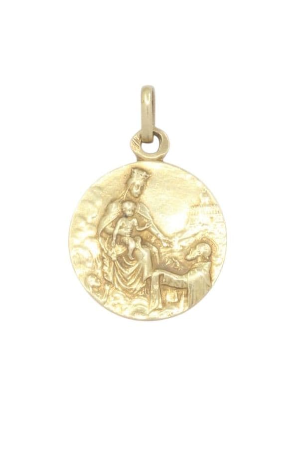 MEDAILLE SCAPULAIRE ANCIENNE — vue 3