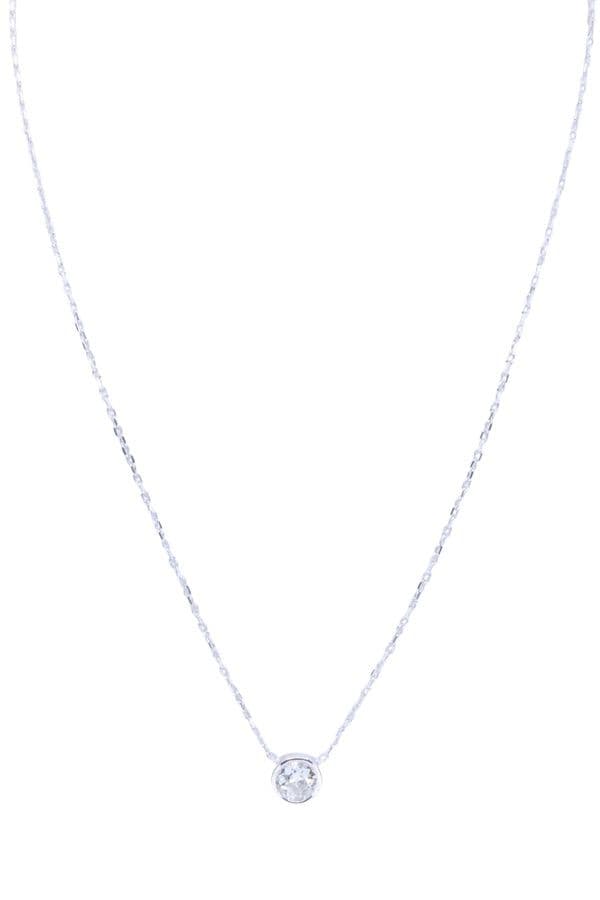 COLLIER DIAMANT 1.50 CARAT SOLITAIRE