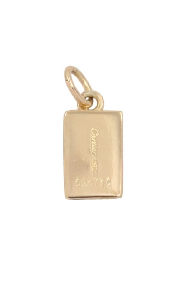 PENDENTIF LINGOT CARTIER 1/8 Oz — vue 3