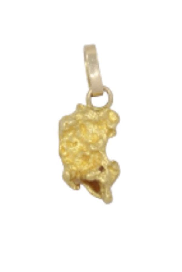 PENDENTIF PÉPITE NATURELLE — vue 3