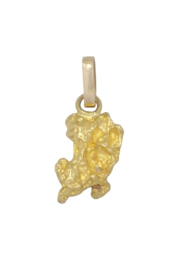 PENDENTIF PÉPITE NATURELLE — vue 1