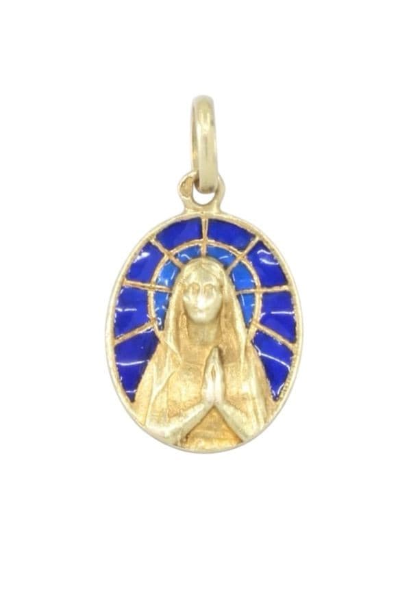 MÉDAILLE VIERGE ANCIENNE