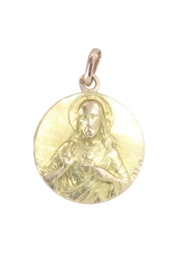 MEDAILLE SCAPULAIRE SIGNÉE DROPSY