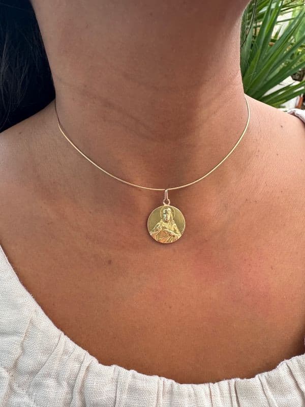 MEDAILLE SCAPULAIRE SIGNÉE DROPSY — vue 2