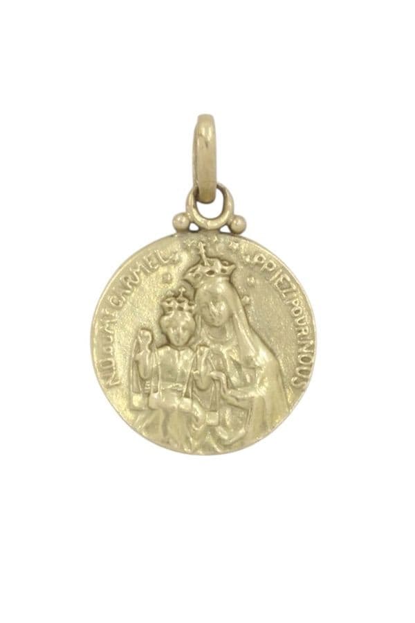 MÉDAILLE ND DU MONT CARMEL — vue 1