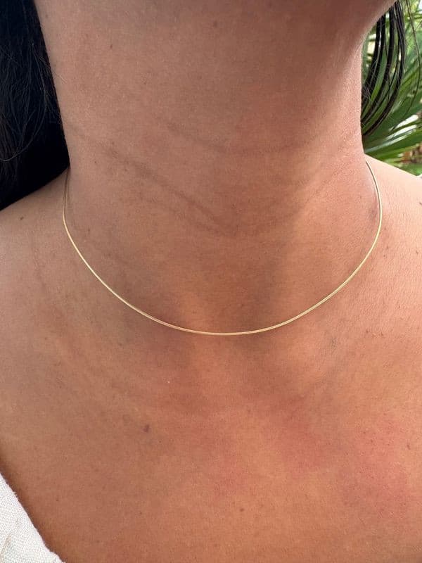 COLLIER CABLE MODERNE — vue 2