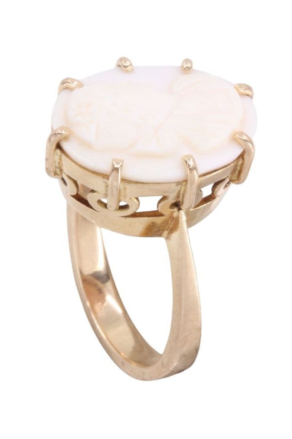 BAGUE ANCIENNE CAMÉE — vue 4