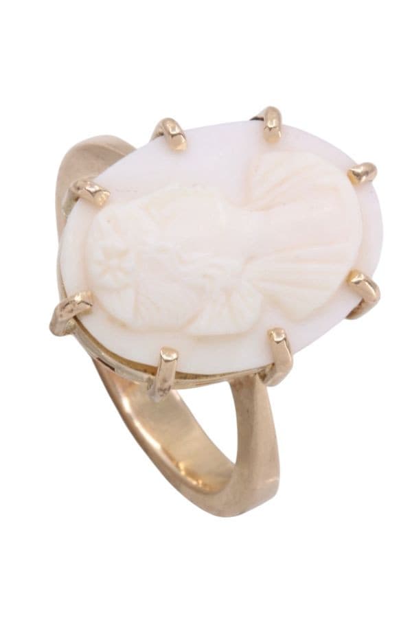 BAGUE ANCIENNE CAMÉE — vue 5